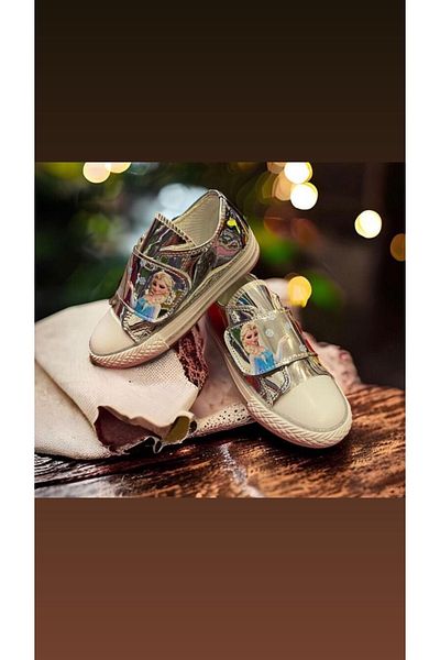 Gala Illuminated Elsa Printed Velcro Shoes