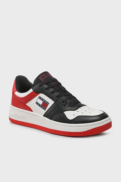 Tommy Jeans Pantofi din piele - Logo, Bărbați, Em0em01162 Xnl