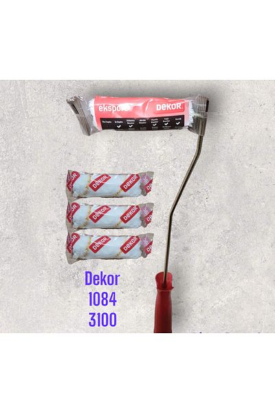 Dekor Finger Roller With Handle And 3 Spare Finger Rolls