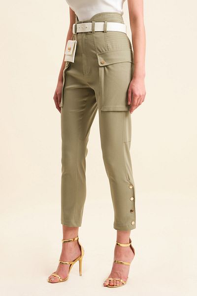 VERDA Belted Trousers