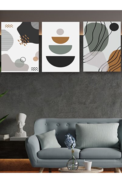 HYL Modern Sanatsal Uv Baskı Mdf Art Tablo Evinize Şıklık Katın Minimalist Art 40x30