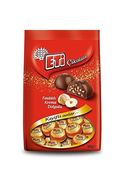 Eti Çikolata Fındık Krema Dolgulu 300 Gr