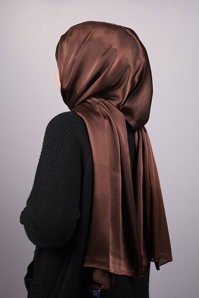 Levidor Women's Brillant Brown Evening Dress Shawl