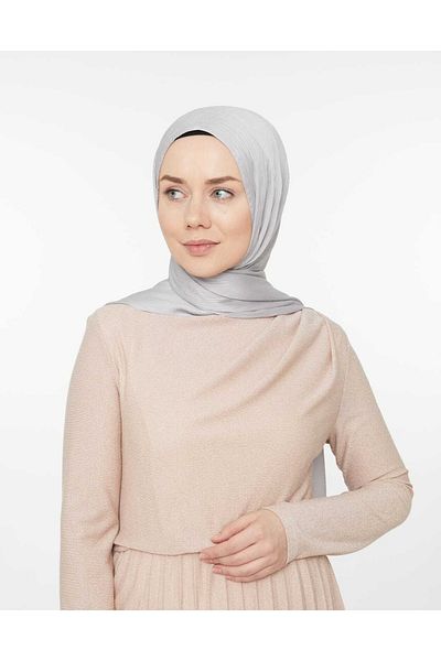 Levidor Women's Brillant Gray Evening Dress Shawl