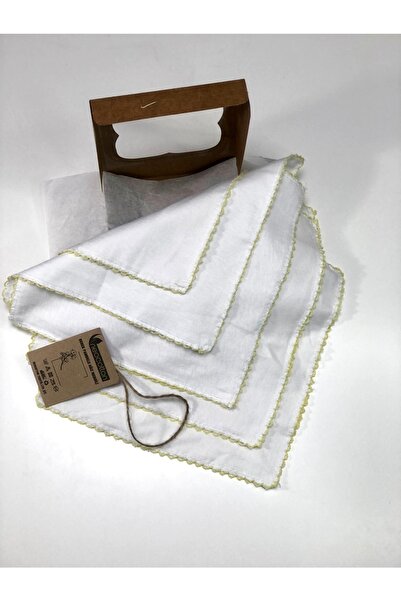 neocotton Double Layer Embroidered Cotton 5 Pack Baby Care Wipes (22x22 Cm)