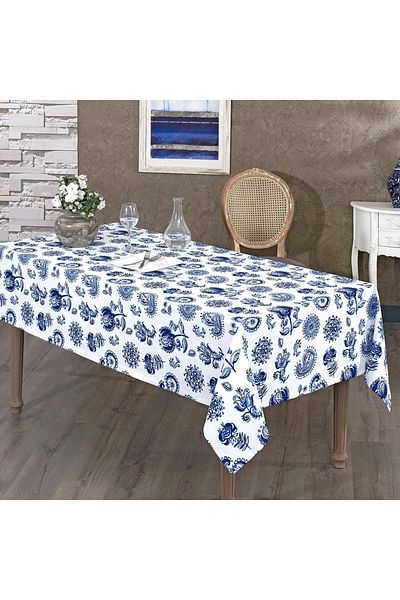 Solinas Collection Față de masă Sidelya Blue imprimată digital