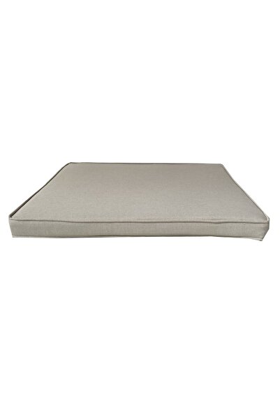YASTIKMİNDER Koton Krem Fitilli 54x45 Cm Ölçüsünde 1 Parça Sandalye Koltuk Mi...