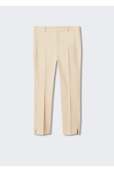 MANGO Woman Dar Kesim Kumaş Pantolon