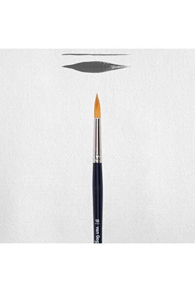 Van Gogh 295 Серія Синтетична кругла кисть для масляної/акрилової фарби №: 18