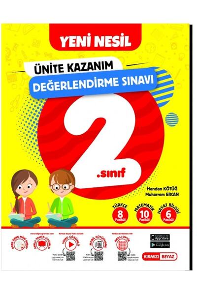Kırmızı Beyaz Yayınları 2 Ünite Kazanım Değerlendirme Sınavı