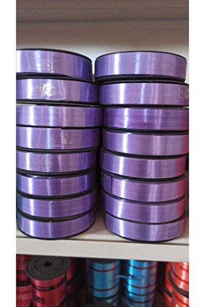 YağmurCicek Çek Rabant Balon Ipi Rafya 19mm X 50 Mt Mor