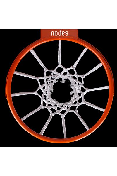 Nodes Basketball Hoop Net Net - Professional - 6mm - Tether - 2 Pieces
