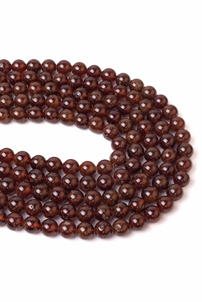 Dünya Doğal Taş Nest de piatră de 8 mm Lal (granat).