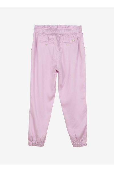 U.S. Polo Assn. Elastic Waist Standard Pink Women's Trousers Rengar