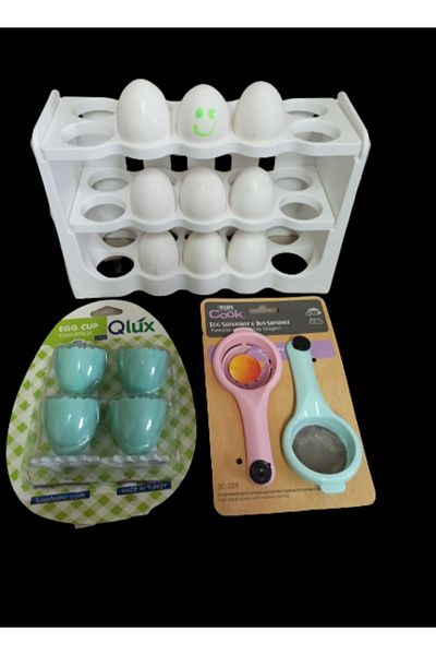 Leva House Lider Magnesia Egg Cup Set - Sc-209+L210+Bnm-4016