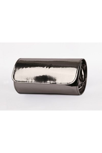 bibags Βραδινή τσάντα φορέματος Platinum Mirror