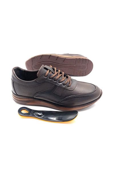 Derilax Large Size Genuine Leather Orthopedic Men's Shoes