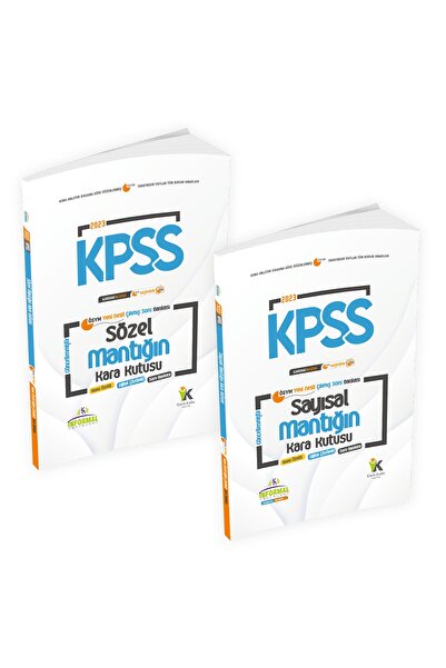 İnformal Yayınları Kpss Sayısal Ve Sözel Mantığın Kara Kutusu Konu Özetli Dij...