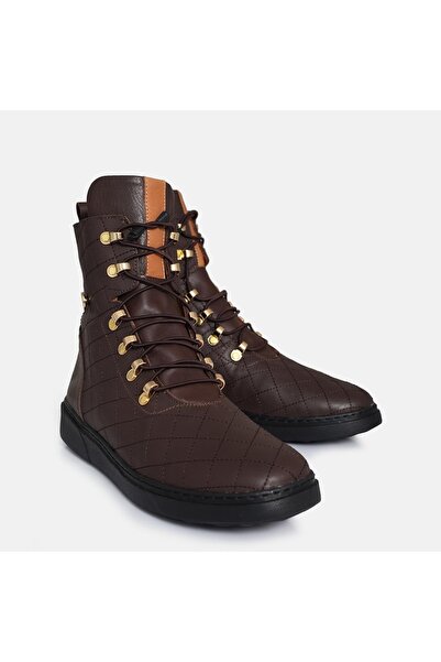 37Numara Büyük Numara Kadın Hakiki Deri Bot 41-42-43-44-45 Kahve