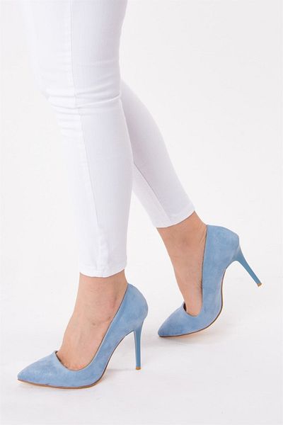 Fox Shoes Pantofi cu toc de damă albastru 8922151902