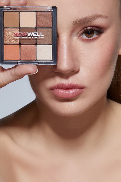 New Well لوحة ظلال عيون مكونة من 9 ألوان - رقم 01