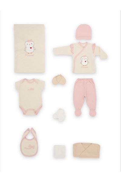 Bebitof Bbtf-10062.20 Bow Penguin 10-Piece Bodysuit Set