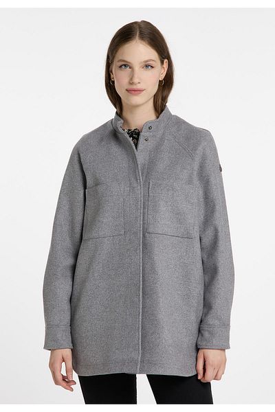 Dreimaster Vintage Übergangsjacke aus Wollgemisch Smoking