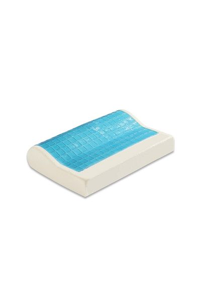 Simple. The Pillow Visco Pillow with Gel Neck Support Orthopedic Neck Pillow for Cervical Herniation Neck Straightening Neck Pain