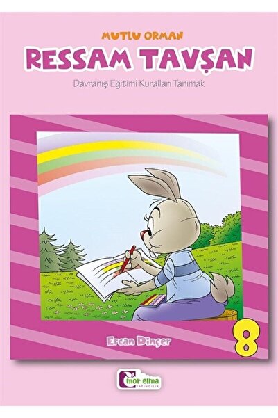 Mor Elma Yayıncılık Ressam Tavşan - Mutlu Orman Çocuk Kitabı