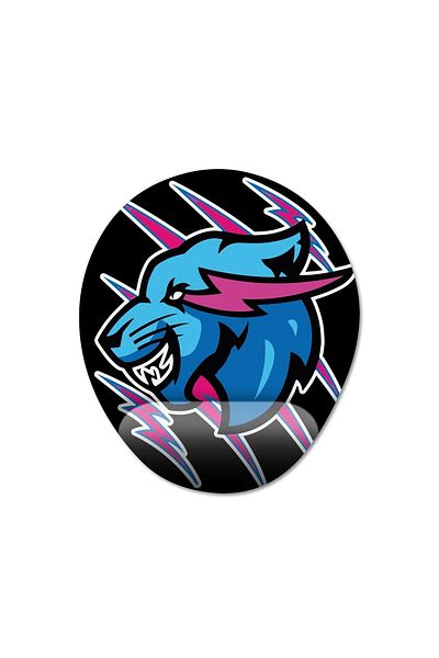 Pixxa السيدموديل لوحة ماوس مع مسند للمعصم من Beast - 17 بيضاوي