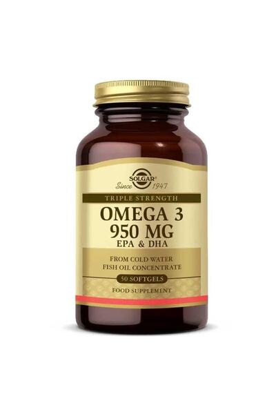 Solgar Omega-3 950 Mg 50 Kapsül