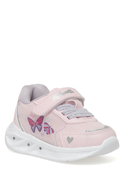 Kinetix Pantofi sport pentru fete Elio 3fx roz liliac argintiu luminoși 21-25