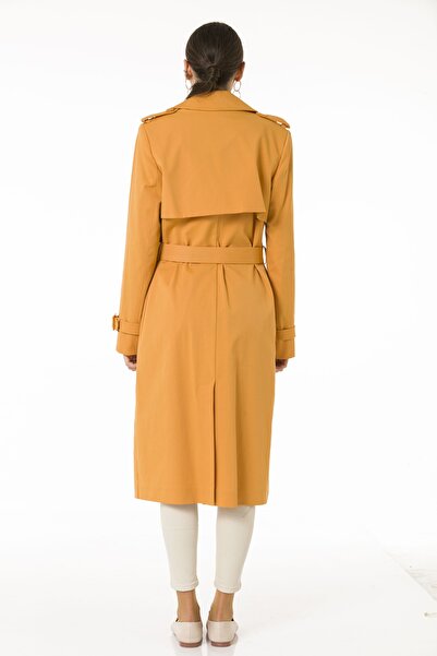 Icon Kadın Koyusarı Şimal Trençkot 1639 Kb