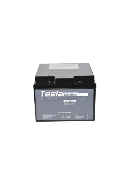 TESLA Akü 12v26ah Solar Jel Akü Yeni Üretim