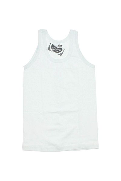 ÇamaşırcımShop Silver 3021 100% Cotton Combed Boys' Tank Top