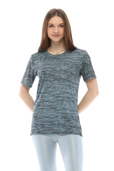 GHASSY CO. Tricou pentru femei, care absoarbe umiditatea, sală activă, fitness, alergare, performanță, sport în aer liber