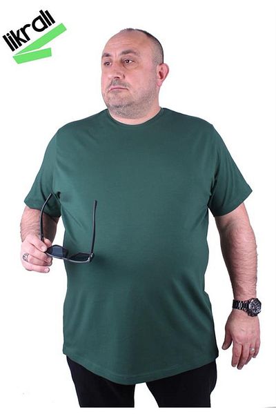 Starbattal Ανδρικό μπλουζάκι Lycra Basic Crew με λαιμόκοψη 11160 Neftı