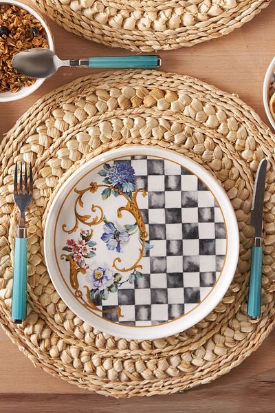 Emsan Victoria Porcelain 32 Piece Breakfast Serving Set for 6 Persons
