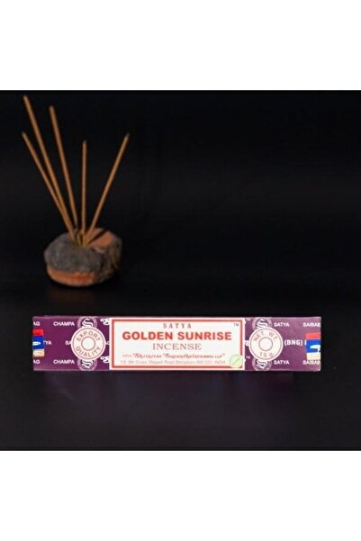 satya Doğal Golden Sunrise Aromalı Çubuk Tütsü 15 Gr.