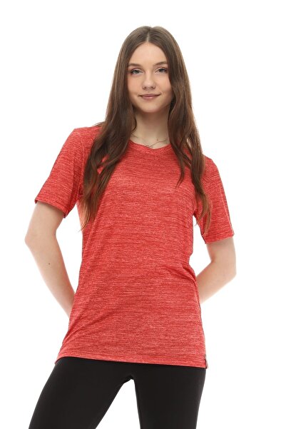 GHASSY CO. Women's Moisture Wicking Active Gym Fitness Running Performance Outdoor Sports Tshirt