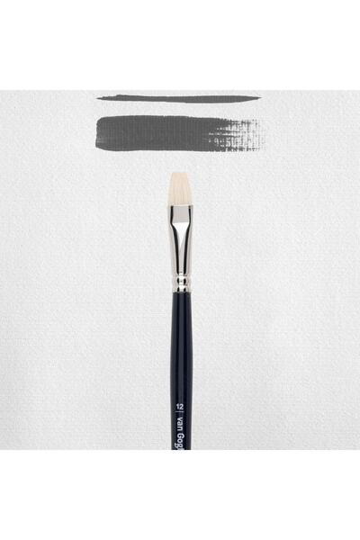 Van Gogh Серія 210 Біла волосина Масляна та акрилова фарба Плоска щітка № 12