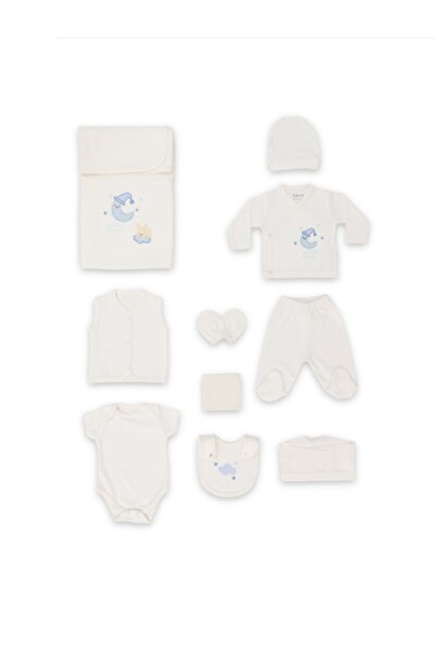 Bebitof Bbtf-10068-01 Hat Moon 10 Piece Bodysuit Set