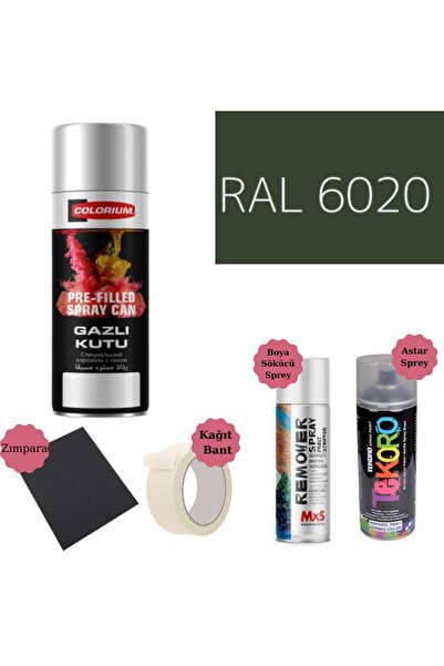 Nalburun 400 ml Doldurulmuş Selülozik Parlak Sprey Boya Astar Boya Sökücü Set...