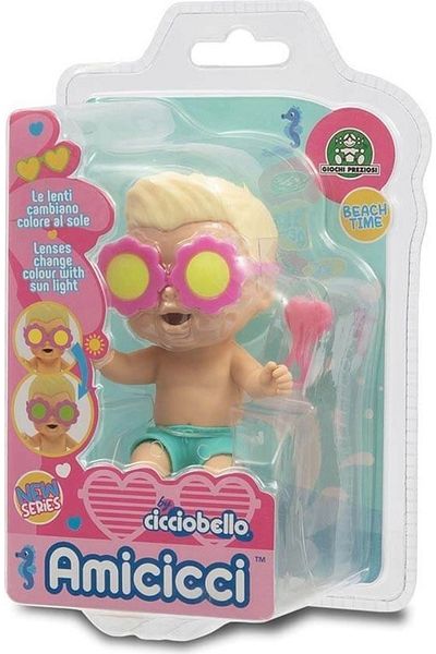 Cicciobello Amiccici Beach Time W6 Pink Daisy Glasses