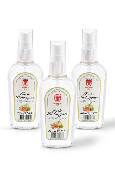 Tariş Incir Kolonyası Sprey Kapak 80 Ml*3