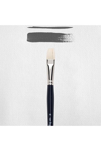 Van Gogh Серія 210 Біла волосина Масляна та акрилова фарба Плоска щітка № 16