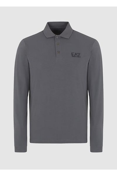 Grey armani polo cheap