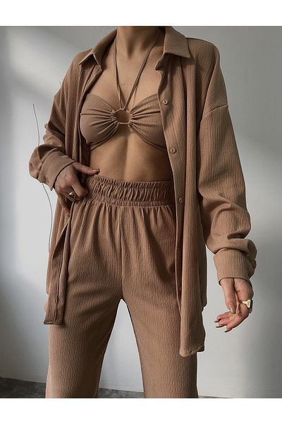 MAİ COLLECTİON Inndia Mink hármas készlet
