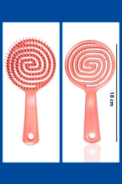 xolo Nascitak Renkli Pro Üç Boyutlu Oval Saç Fırçası Pro Dizayn