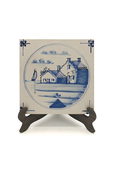 Sadrazam Dutch Pattern Printed MDF Desktop